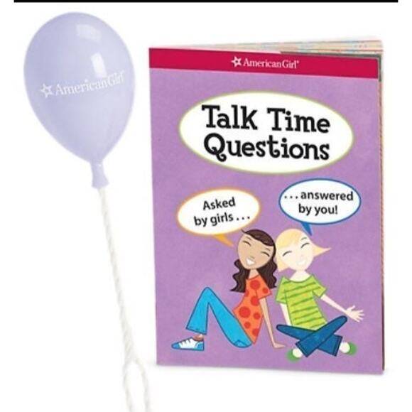 American Girl Party BIRTHDAY GOODIE BAG Balloon Stickers Book 18" Doll Top NEW - Picture 4 of 7